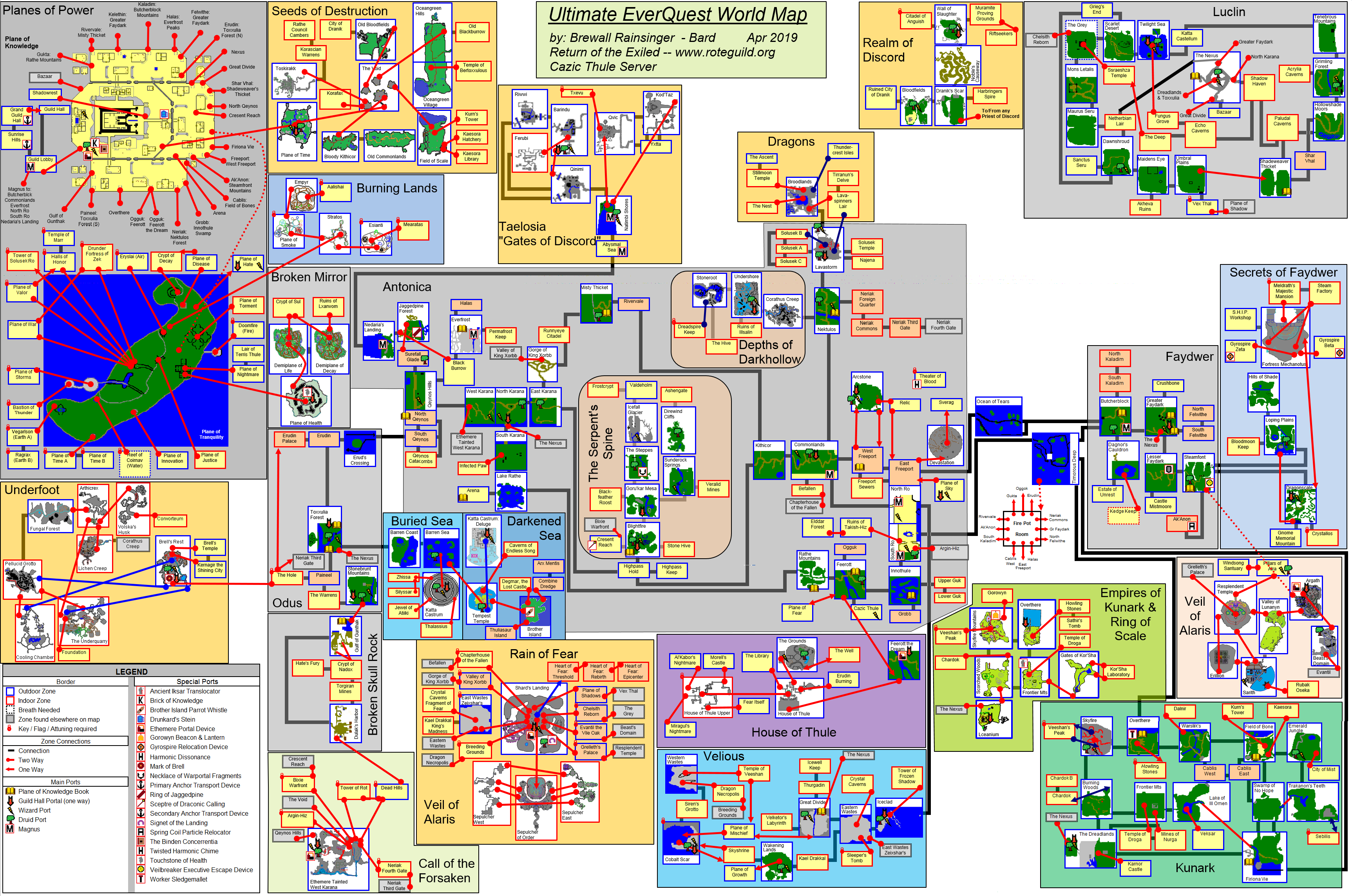 Mapping Standards - Brewall's EverQuest Maps